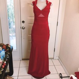 Emerald Sundae red dress maxi size L